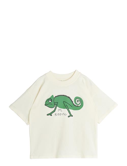 Lizard Sp Ss Tee Mini Rodini White