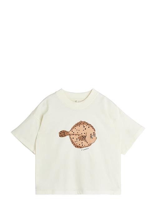 Flundra Sp Ss Tee Mini Rodini White