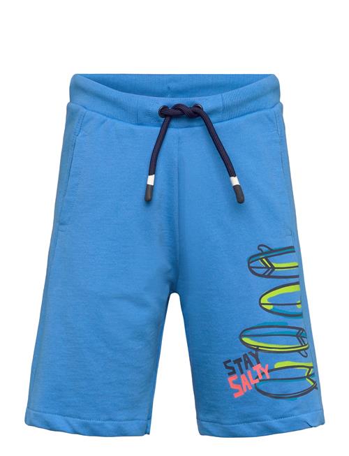 Fleece Bermuda Shorts Boboli Blue