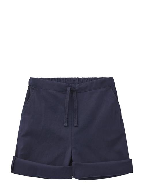 Poplin Shorts W. Drawstring Copenhagen Colors Navy