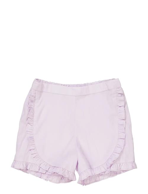 Poplin Frill Shorts Copenhagen Colors Purple