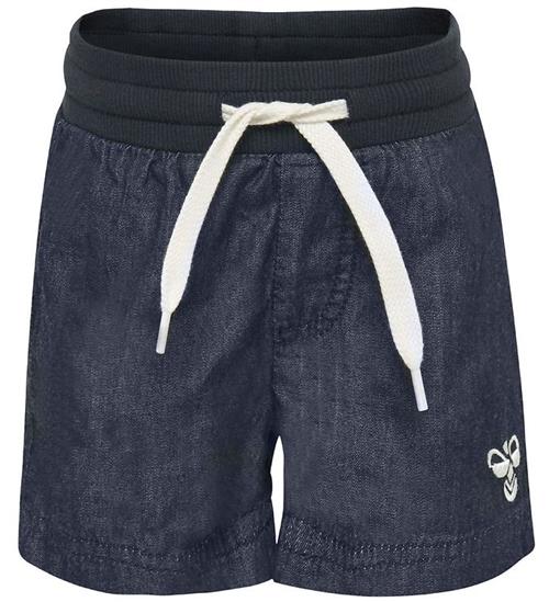 Se Hummel Shorts - HMLJaco - Blå Denim ved KidsWorld