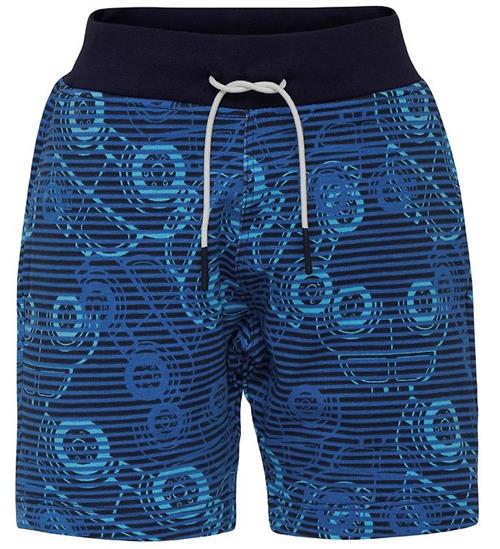 LEGOÂ® Duplo Sweatshorts - LWPan - Navy/Blåstribet m. Biler