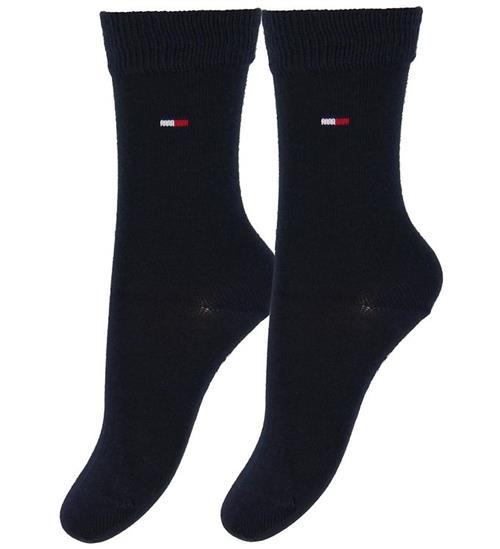 Tommy Hilfiger Strømper - 2-pak - Basic - Navy