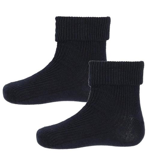 Minymo Strømper - 2-pak - Navy