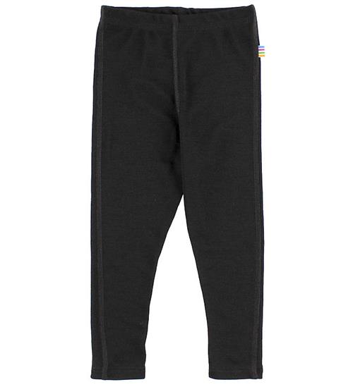 Joha Leggings - Uld/Silke - Sort