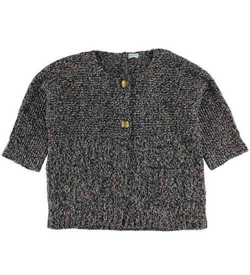 Mini A Ture Cardigan - Strik - Blå/Hvid