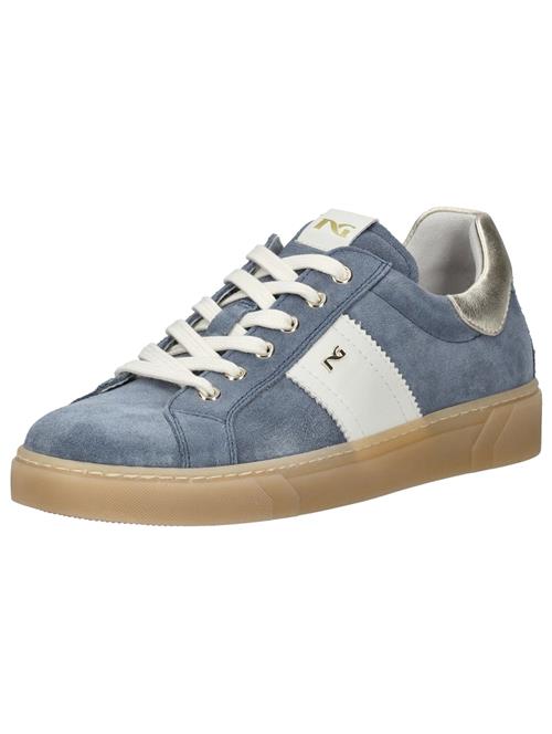 Nero Giardini Sneaker low  dueblå / sølv / hvid