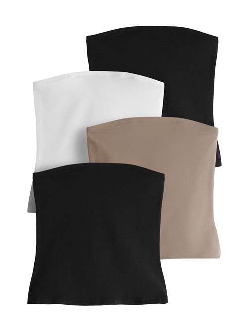 Next Overdel  mørkebeige / sort / hvid