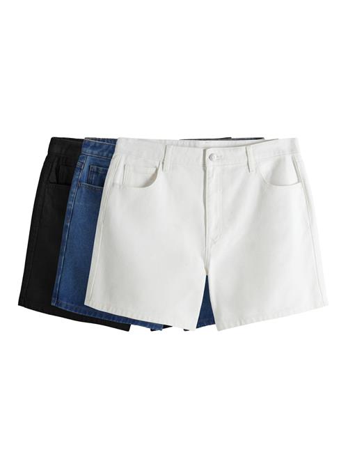 The Set Jeans  blå / black denim / hvid