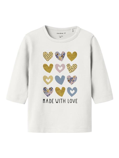 NAME IT Bluser & t-shirts 'NBFKINDA'  opal / guld / lysviolet / hvid