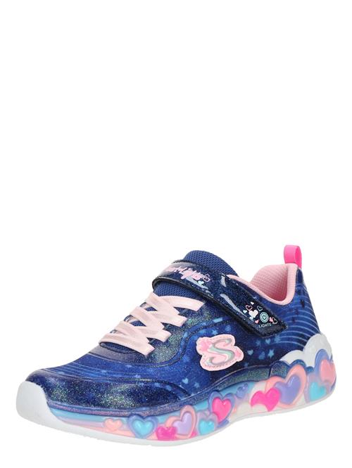 Se SKECHERS Sneakers 'ETERNAL HEART LIGHTS'  navy / lyseblå / lyserød ved About You