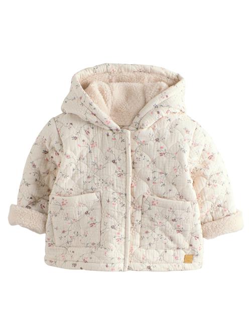 Next Frakke  ecru / mørkegrå / lys pink