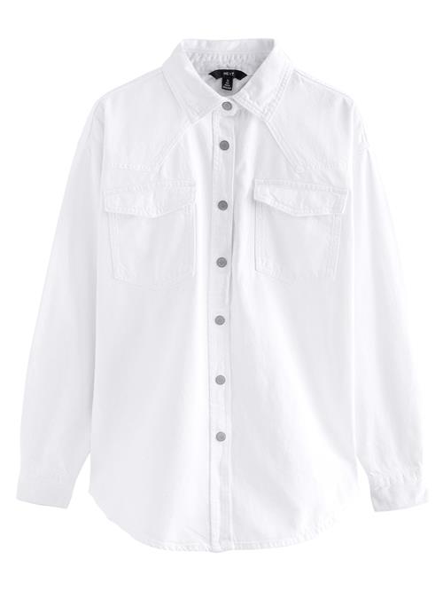 Next Overgangsjakke  white denim