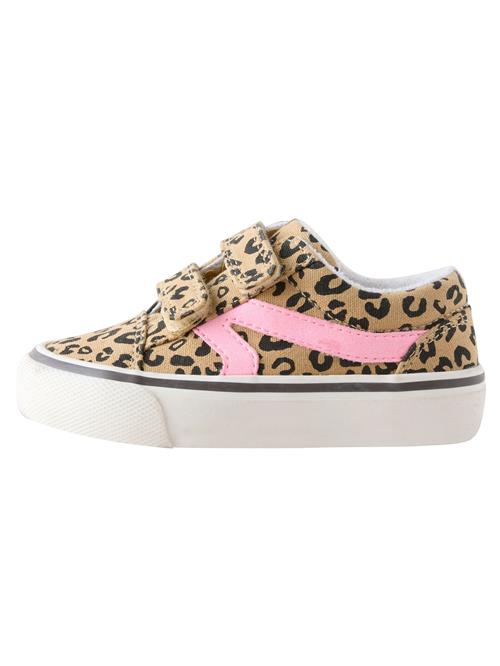 Next Sneakers  lysebrun / lys pink / sort