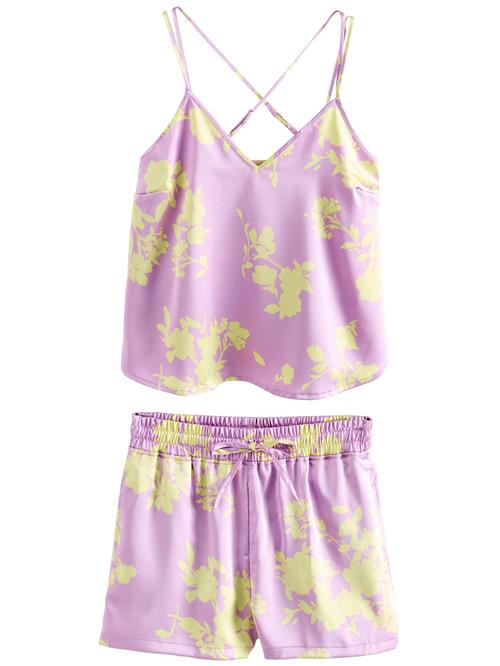 Next Shorty  pastelgrøn / lavendel