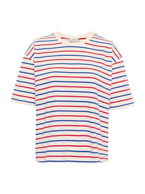 Kaffe Shirts 'KAwinny'  blå / rød / hvid
