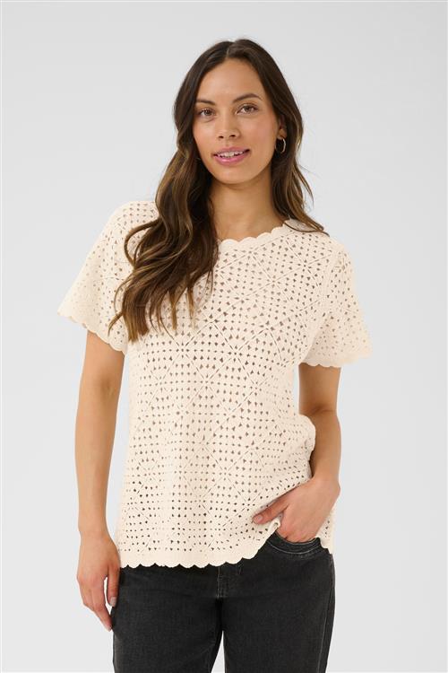 Cream Bluse 'Kip'  lysebeige