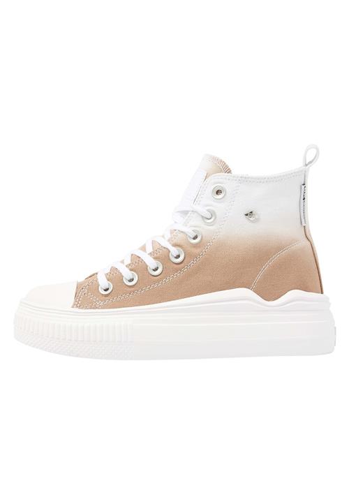 BRITISH KNIGHTS Sneaker high 'KAYA FLOW MID'  brun / hvid