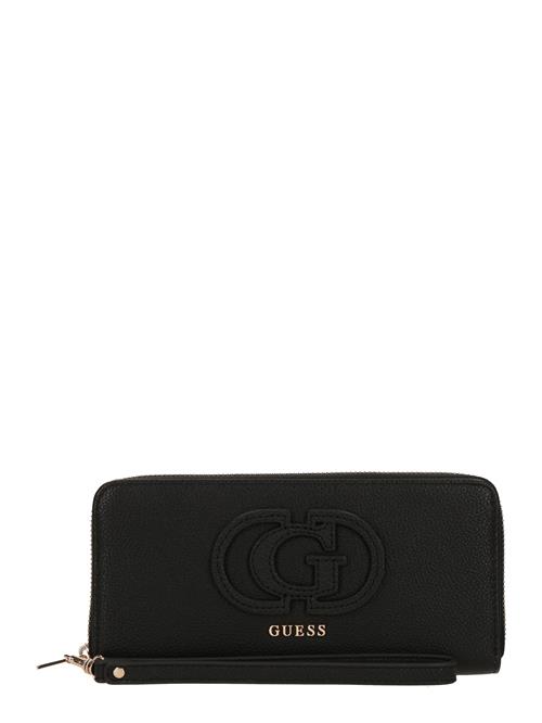 GUESS Tegnebog 'CALEBRA SLG LARGE ZIP AROUND'  sort
