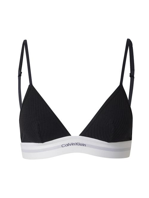 Calvin Klein Underwear BH  lysegrå / sort / hvid