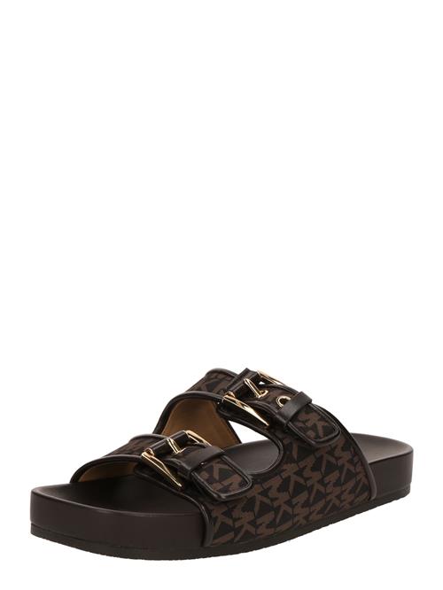 MICHAEL Michael Kors Pantoletter 'BYERS'  choko / mørkebrun
