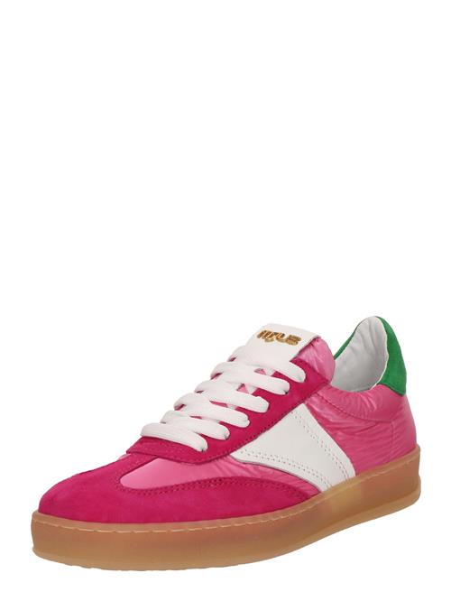 MJUS Sneaker low 'GENOVA'  grøn / lys pink / mørk pink / hvid