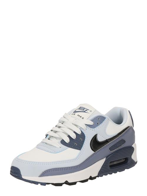 Nike Sportswear Sneaker low 'AIR MAX 90'  røgblå / lyseblå / sort / hvid