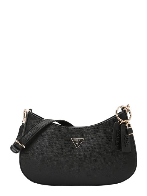 GUESS Skuldertaske 'NOELLE II TOP ZIP SHOULDER BAG'  sort