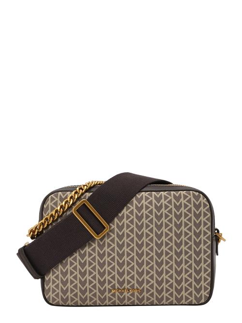 MICHAEL Michael Kors Skuldertaske  choko / naturhvid
