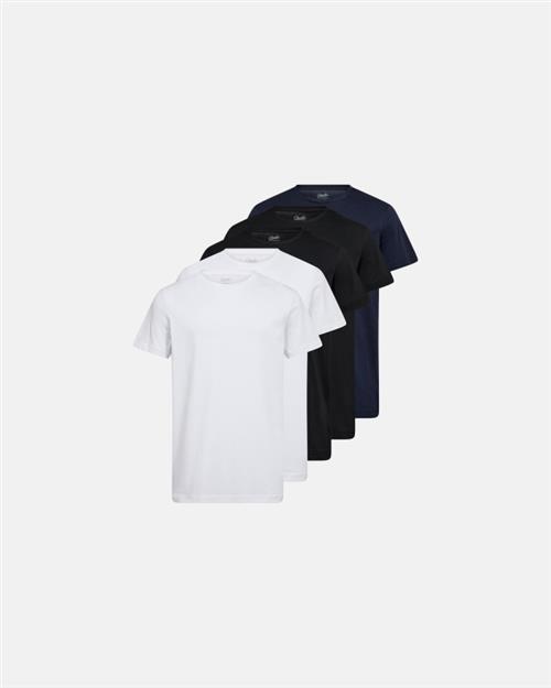 T-shirt 5-pak | 100 bomuld | Multifarvet