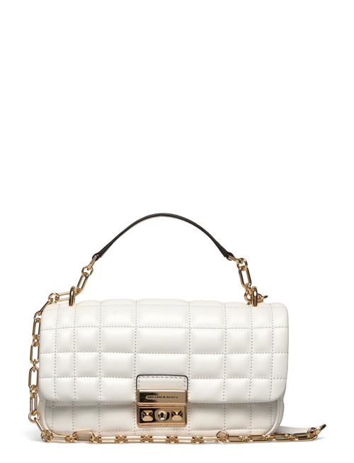 Sm Conv Chain Shldr Michael Kors White