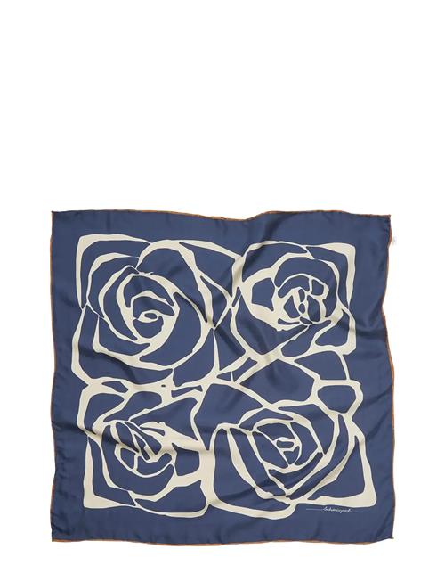 Rosea Sia Scarf Becksöndergaard Blue