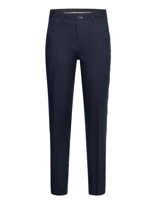 Linen Pants Lindbergh Black Navy