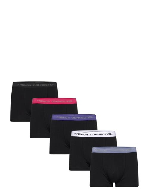 5 Pack Fc Boxers French Connection Black