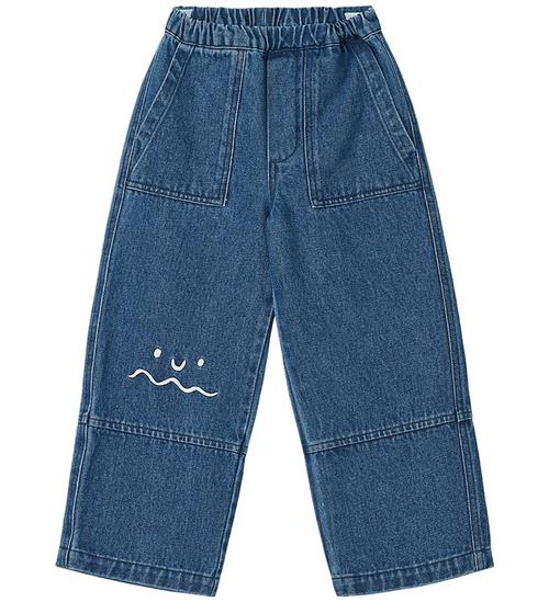 Liewood Bukser - Denim - Cesar Placement - Medium Blue Denim