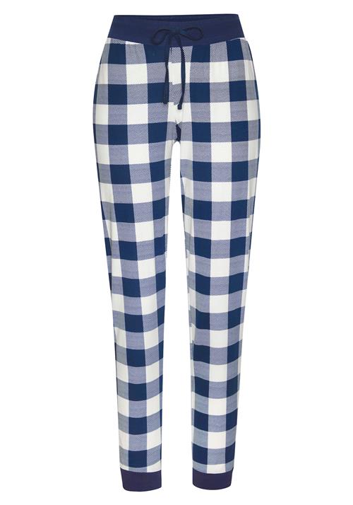 VIVANCE Pyjamasbukser  navy / hvid