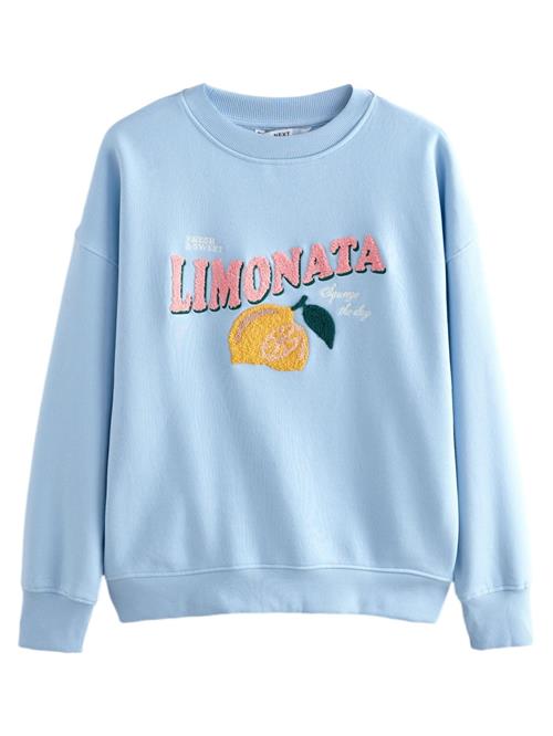 Se Next Sweatshirt  lyseblå / curry / smaragd / lyserød ved About You