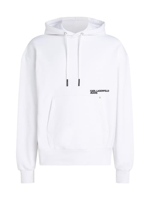 Karl Lagerfeld Sweatshirt  blå-meleret / sort / hvid