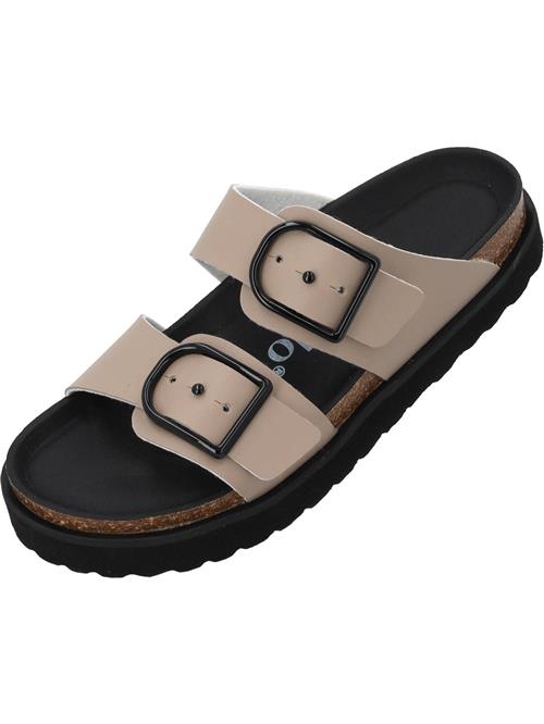 Palado Pantoletter 'Tessani'  beige / sort