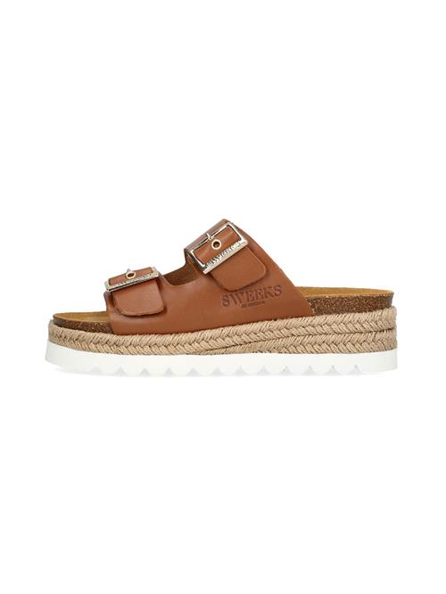 SWEEKS of Sweden Sandaler  cognac