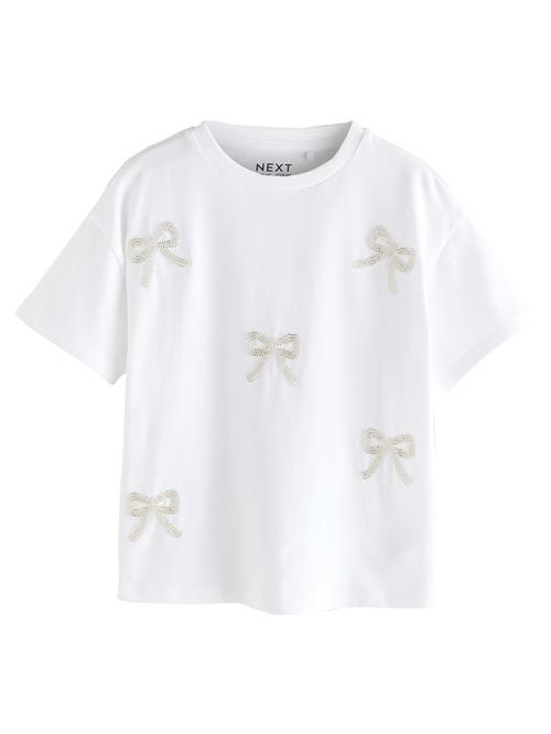 Next Bluser & t-shirts  lysebeige / hvid