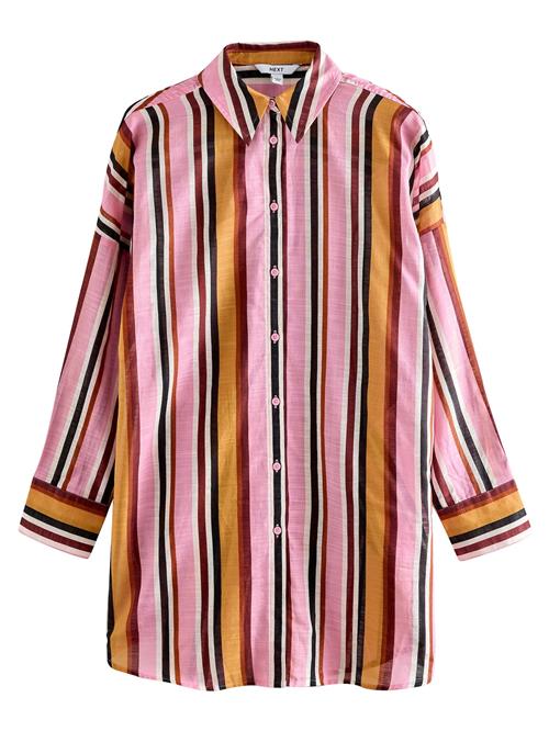 Next Bluse  orange / lys pink / vinrød / offwhite
