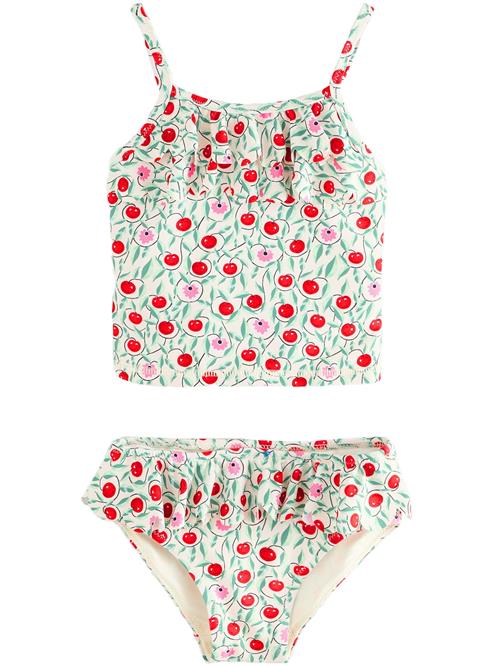 Next Bikini  creme / grøn / pink / rød