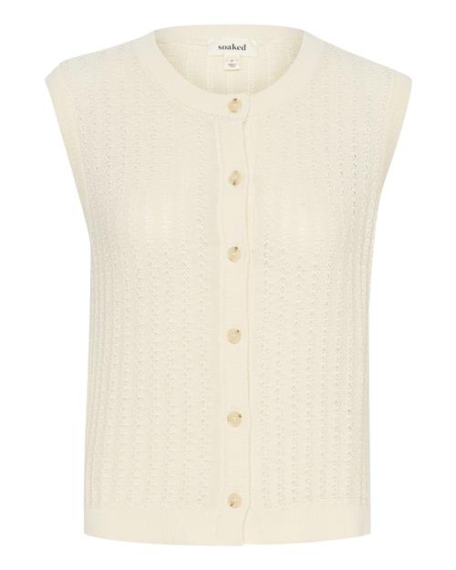 SOAKED IN LUXURY Strikvest 'Susanna'  uldhvid