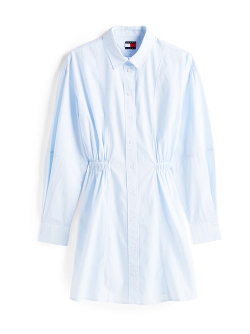 Tommy Jeans Blusekjole  lyseblå / hvid