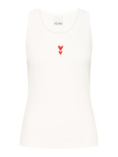 ICHI Overdel 'ICHXNOELLE'  lysebeige / rød