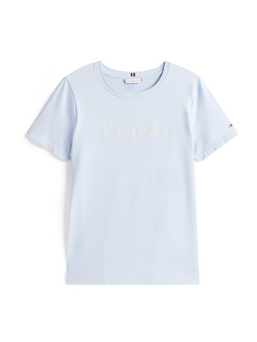 TOMMY HILFIGER Shirts  lyseblå / hvid