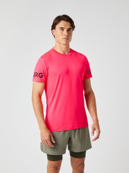 Björn Borg Borg T-shirt Pink, M