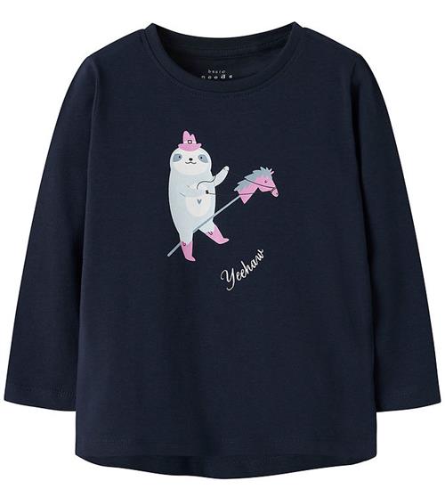Name It Bluse - NmfVix - Navy Blazer/Yeehaw